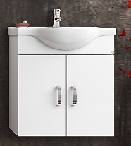 Долен шкаф 60/34/65см Alba 65 White