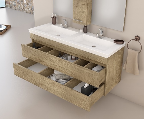 Долен шкаф за баня 116/40/50см Luxus 120 Wood