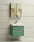Комплект шкафове за баня ICP 6049 Green