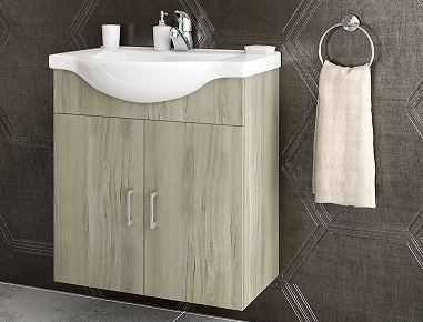 Долен шкаф за баня Alba 65 Elm Wood
