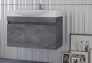 Долен шкаф за баня Senso 85 Granite