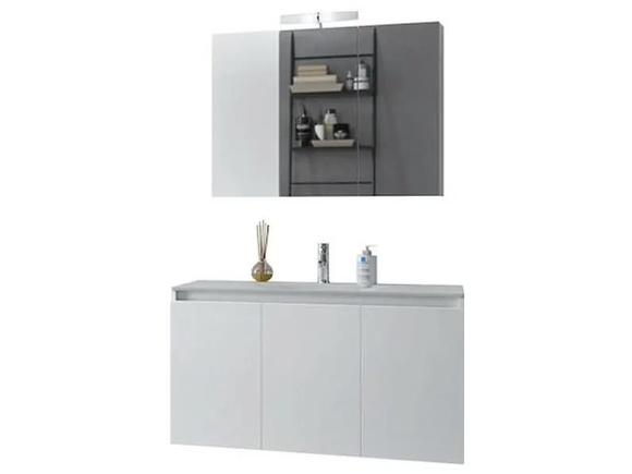 Комплект MDF мебели за баня Verona 90 White
