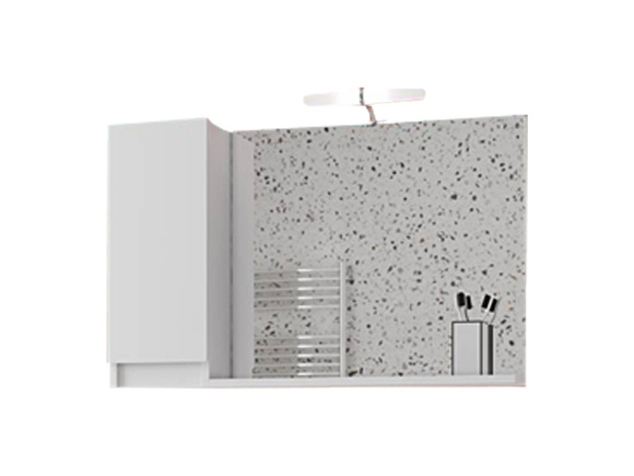 Горен шкаф за баня Senso 85 White