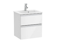 Шкаф за баня The Gap Unik White Gloss 50см