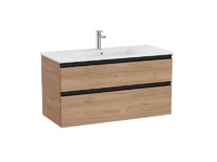 Конзолен шкаф за баня The Gap Unik Walnut 100 см