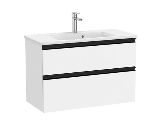 Долен шкаф за баня The Gap Unik White Matt 80см