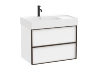 MDF шкаф за баня Inspira Unik White Matt 80см