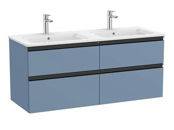 Долен шкаф The Gap Unik Blue Matt 120см за баня