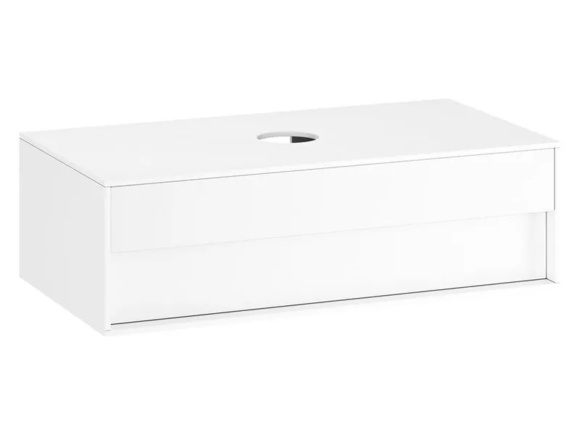 Конзолен шкаф за мивка White Step 100см