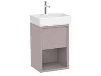 Шкаф за баня Unik Light Grey с мивка 45см