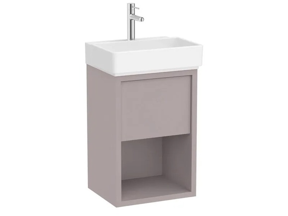 Шкаф за баня Unik Light Grey с мивка 45см