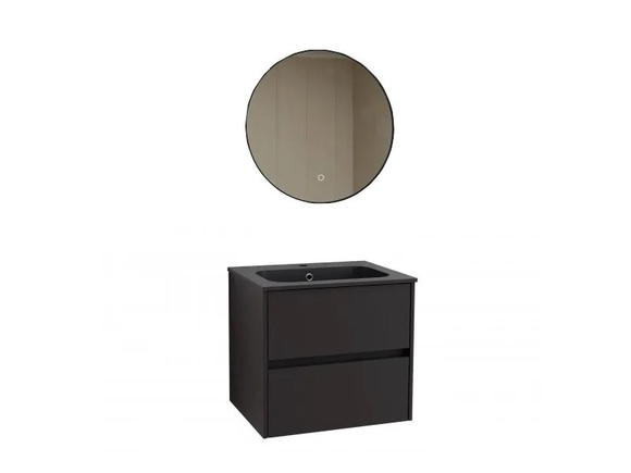 Комплект стилни мебели за баня Blacky