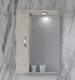 Горен шкаф за баня 58/15/75см Alba 65 Beige