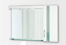 Шкаф с огледало Linea White